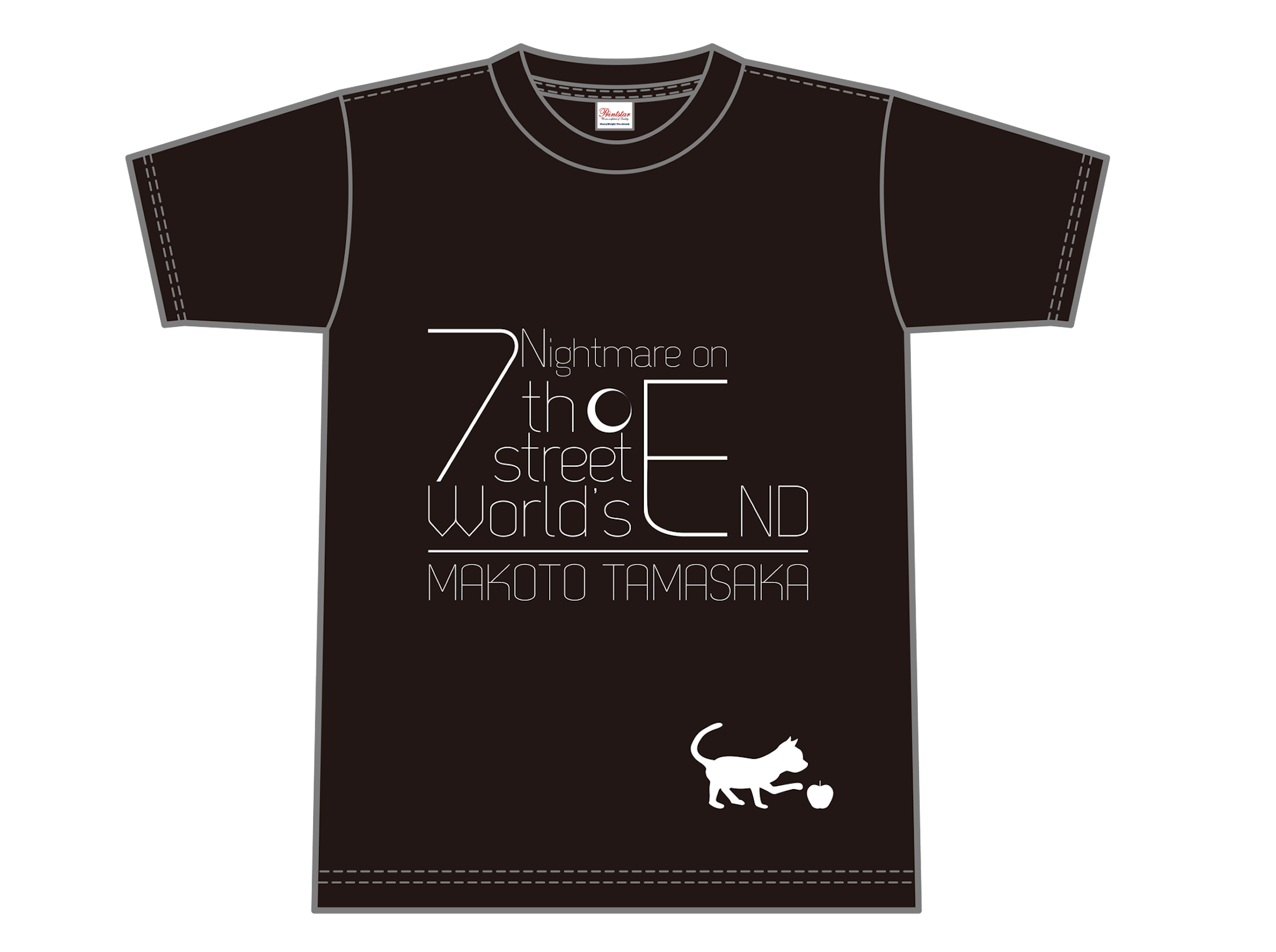 【個人】キャラクターイメージ デザインTシャツ　-1