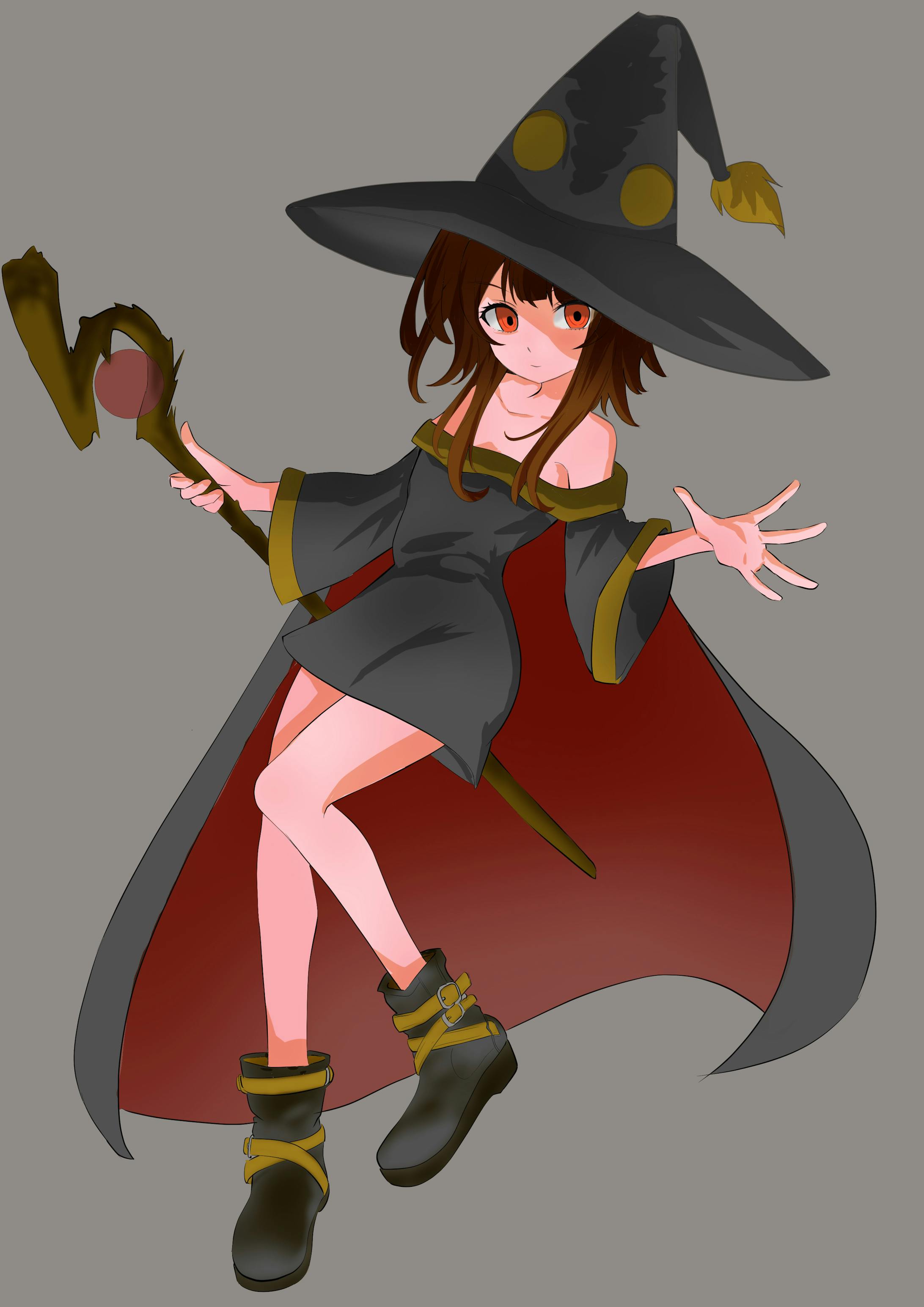 魔法使いの女の子