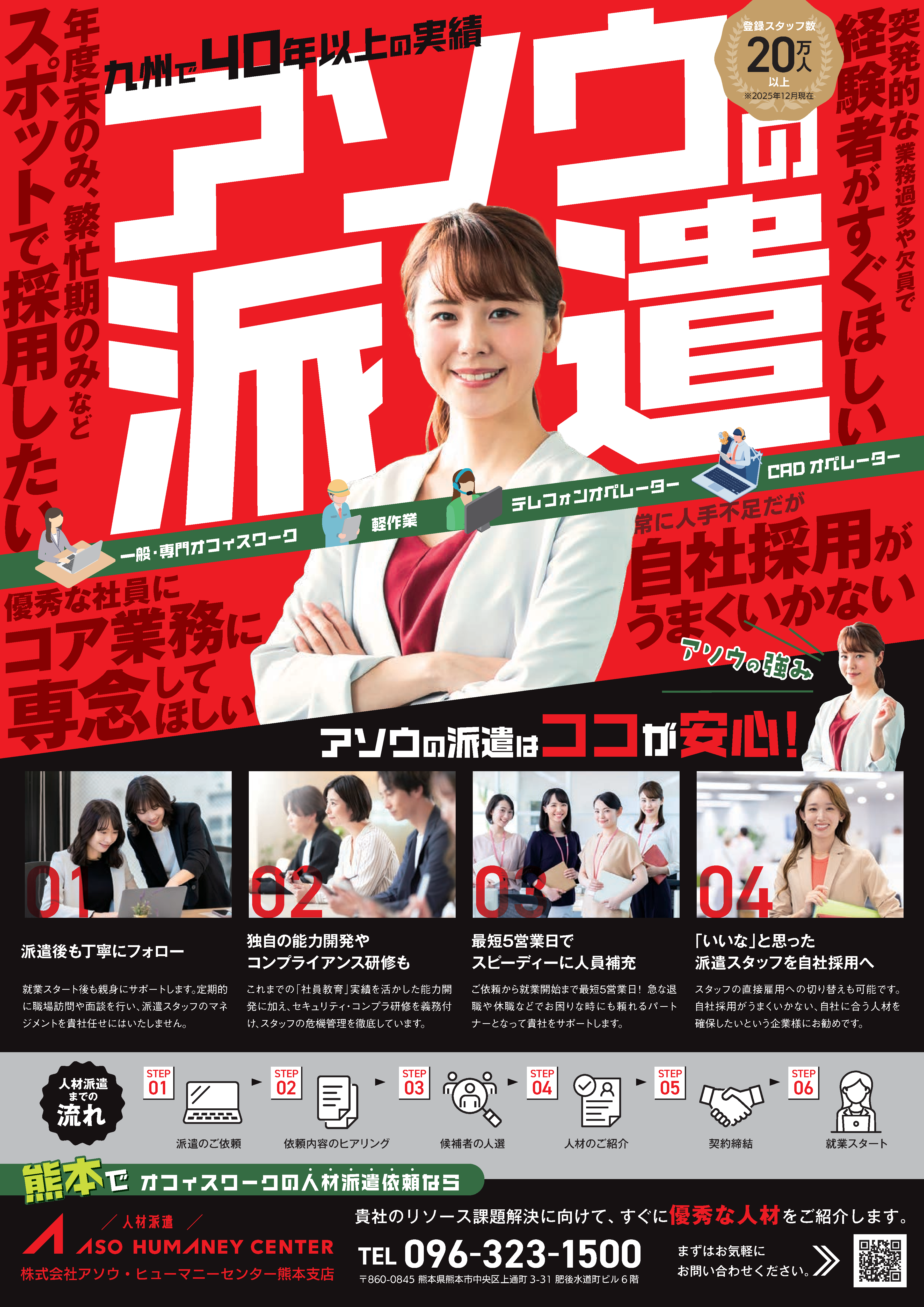 DM　アソウ・ヒューマニーセンター（人材派遣）