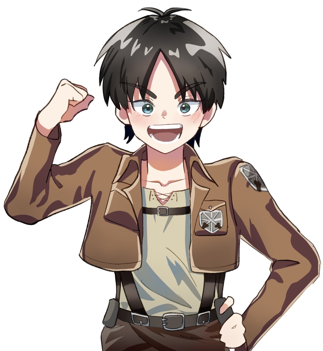 ユニオンアリーナ 進撃の巨人 エレン SR パラレル ☆2 SR エレン