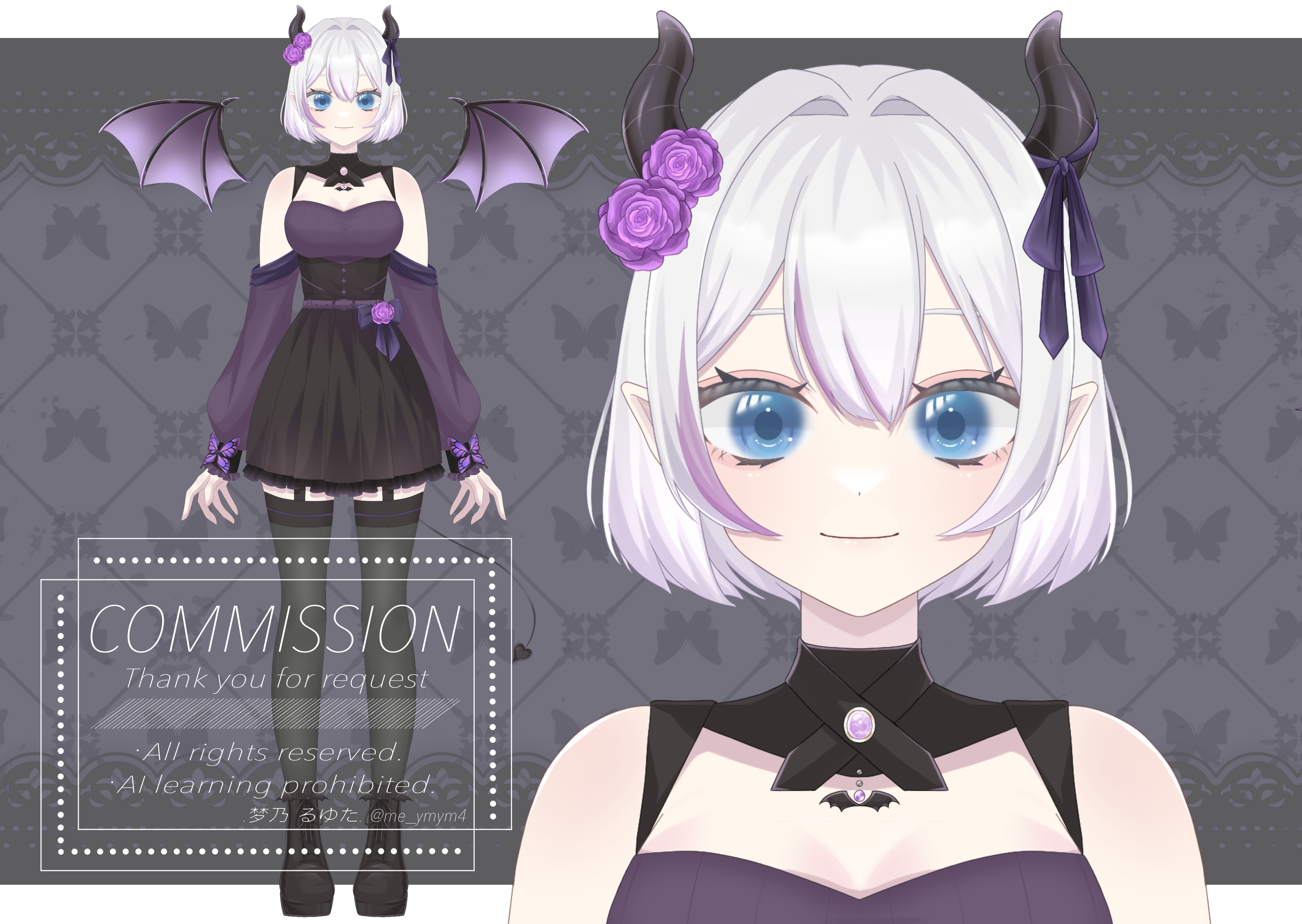 【 Vタレント事務所Linear様 納品 】V立ち絵-1