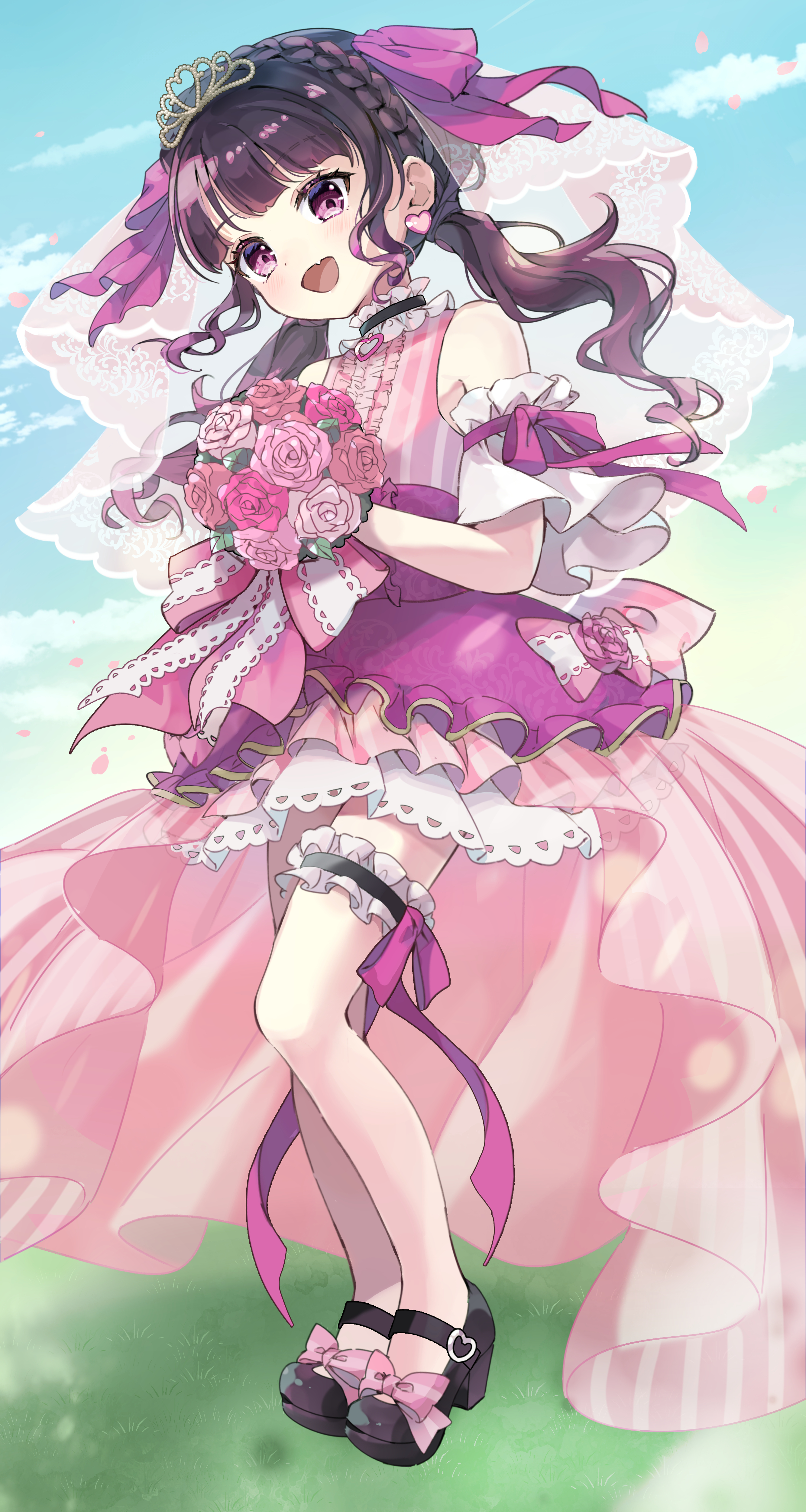 愛染りりあ様　ウエディングイラスト-1