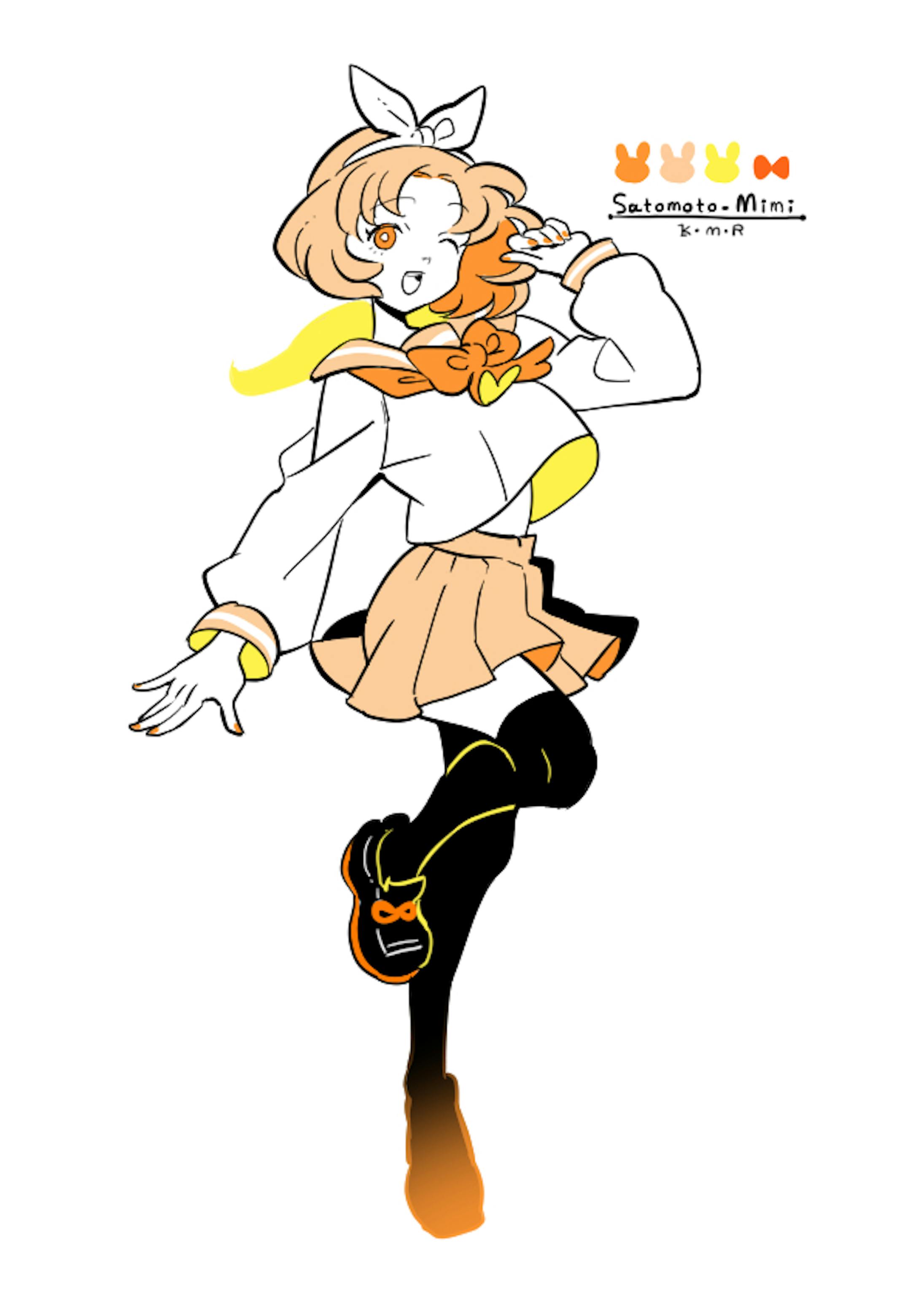 橙セーラー少女・ミミさん-2