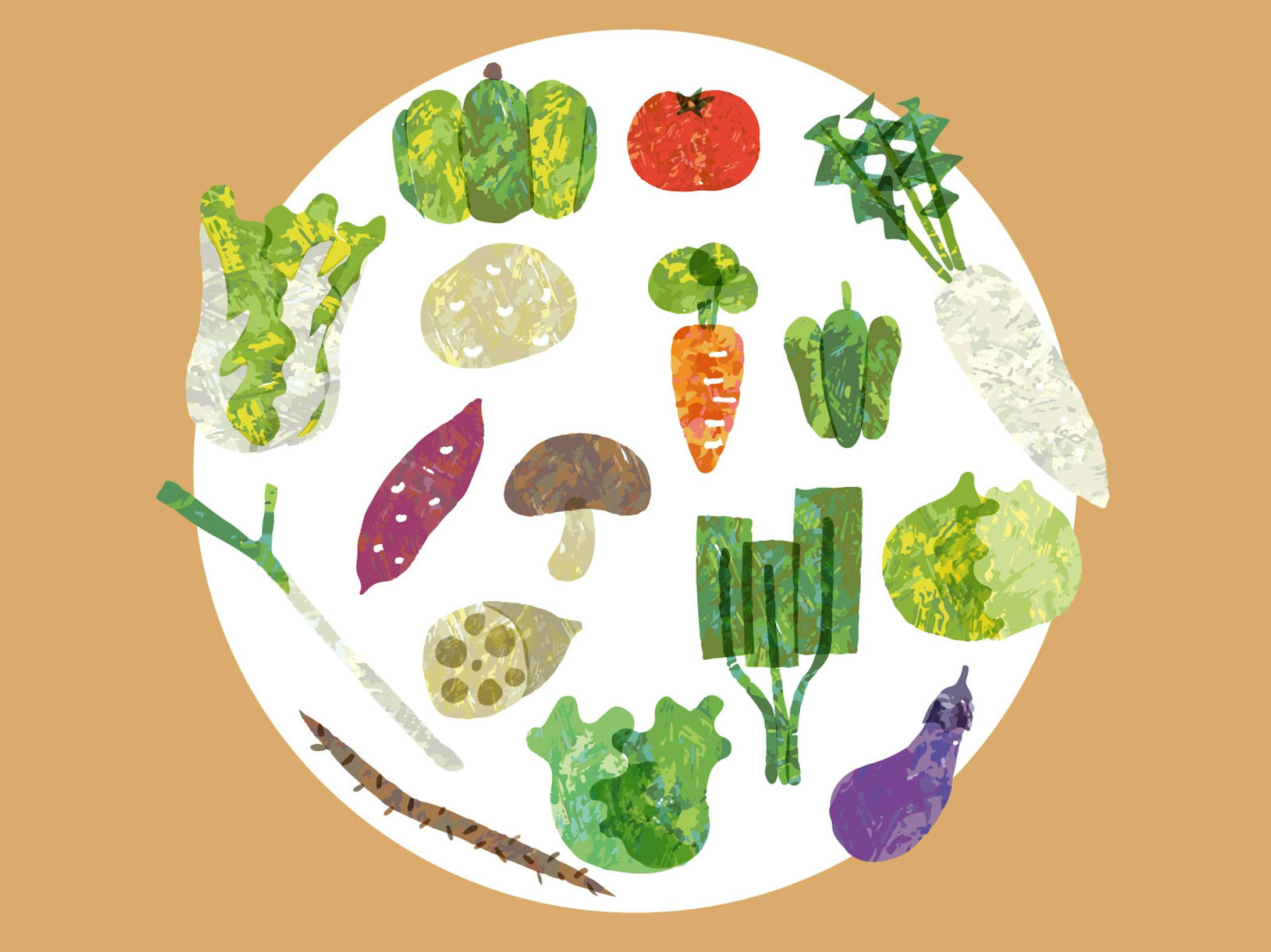 野菜イラストセット 野菜イラストセット