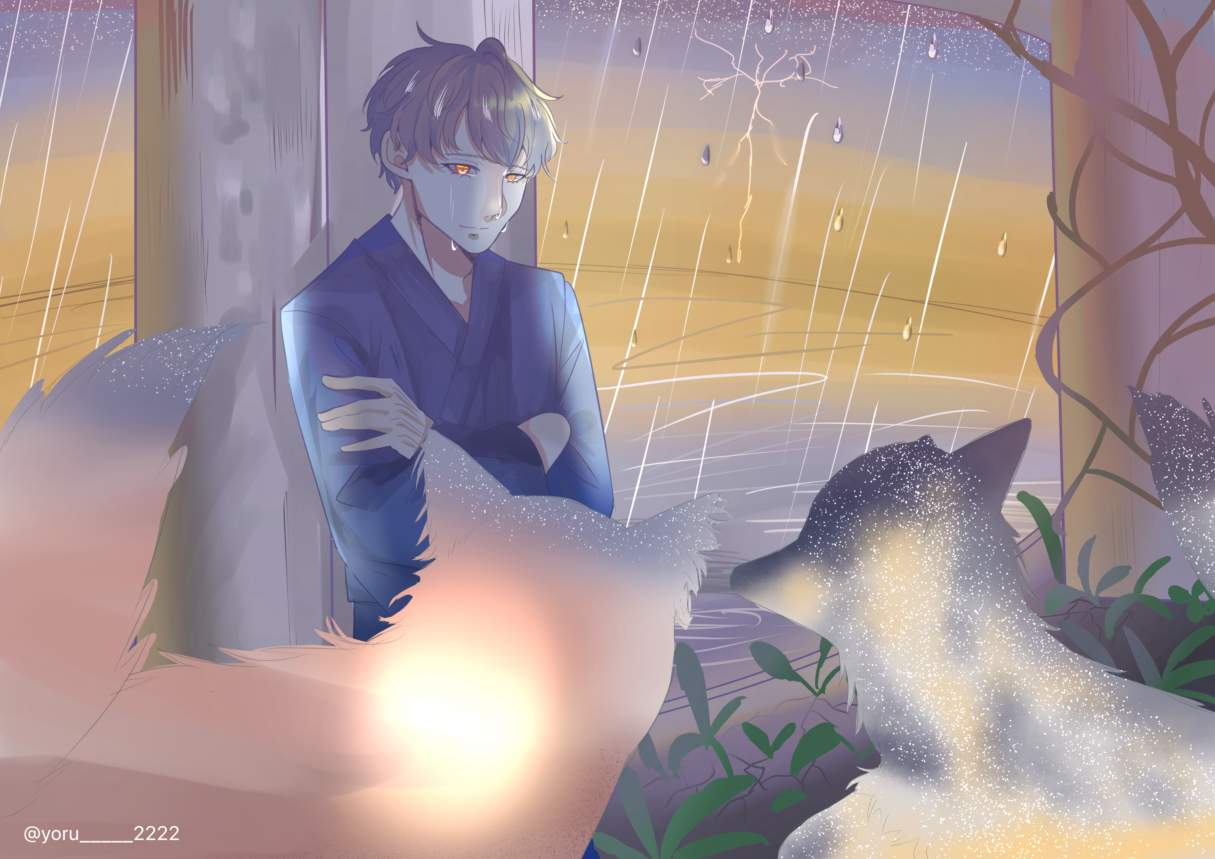 雨宿りしようよ
