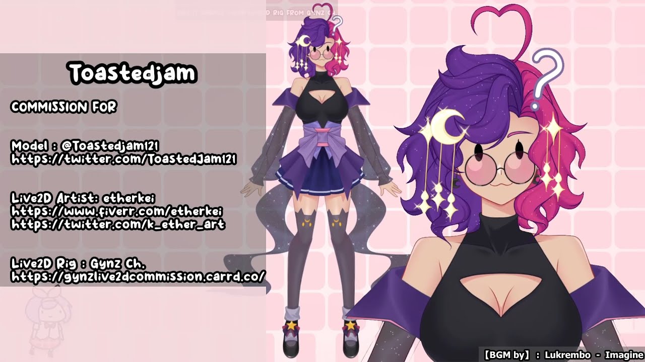 Showcase Live2D : Toastedjam