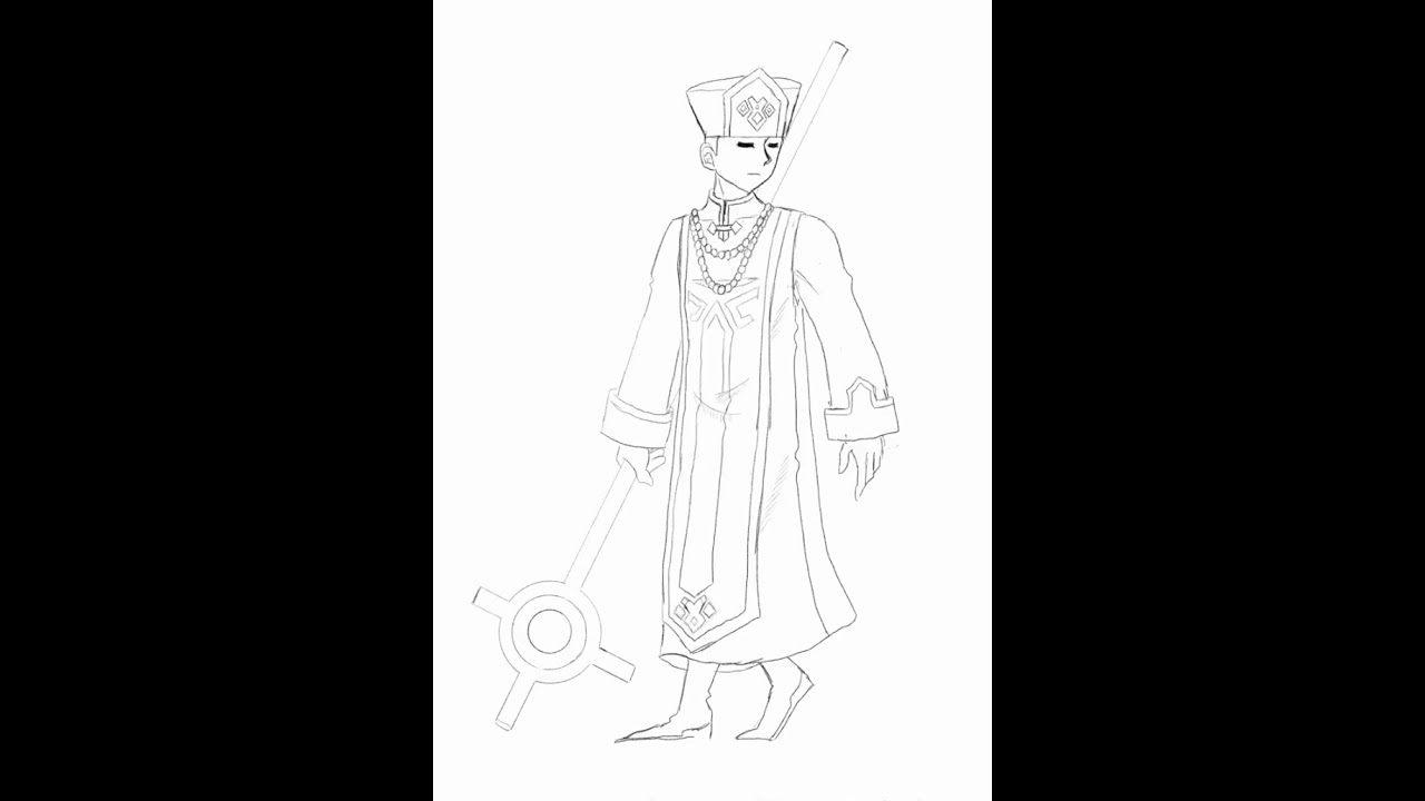 僧侶おおおおPriestOOOO sketch01