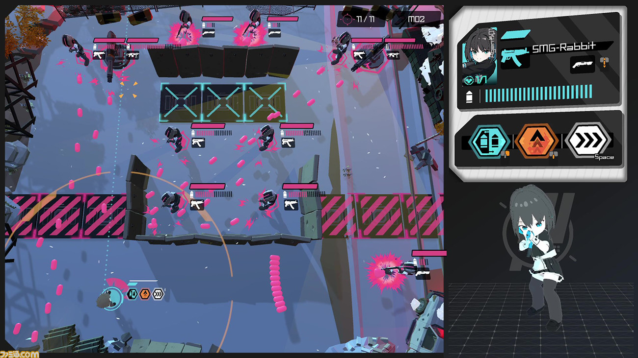 『Physical Layer』おしゃれも戦闘も楽しめる！ 少女が駆けるガンシューティング【とっておきインディー】 | ゲーム・エンタメ最新情報のファミ通.com