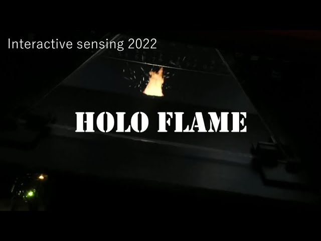 バーチャルホログラム焚火『Holo Flame』