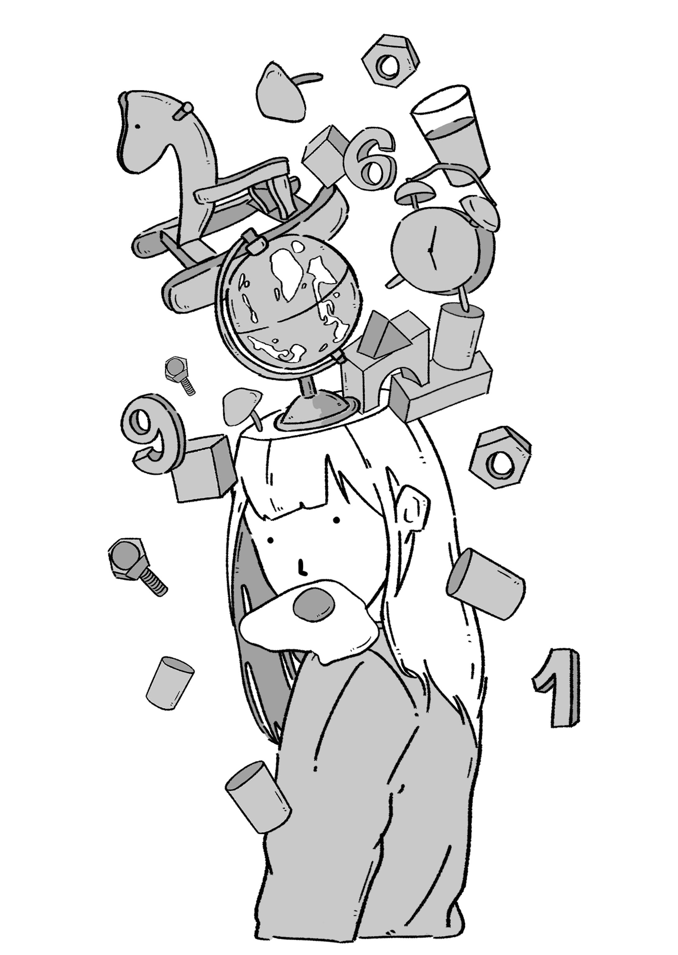 コラージュイラスト コラージュイラスト