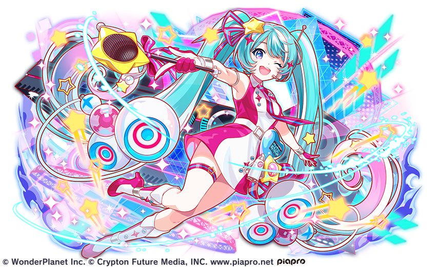 【クラッシュフィーバー】創星の夢歌姫 初音ミク-1