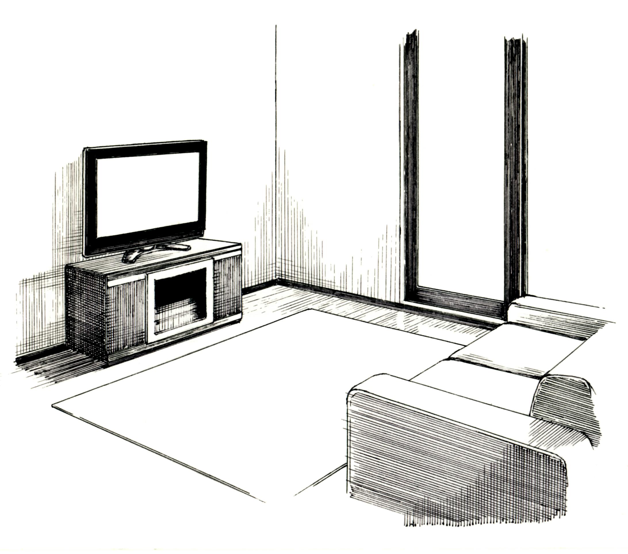 アナログ背景線画 アナログ背景線画