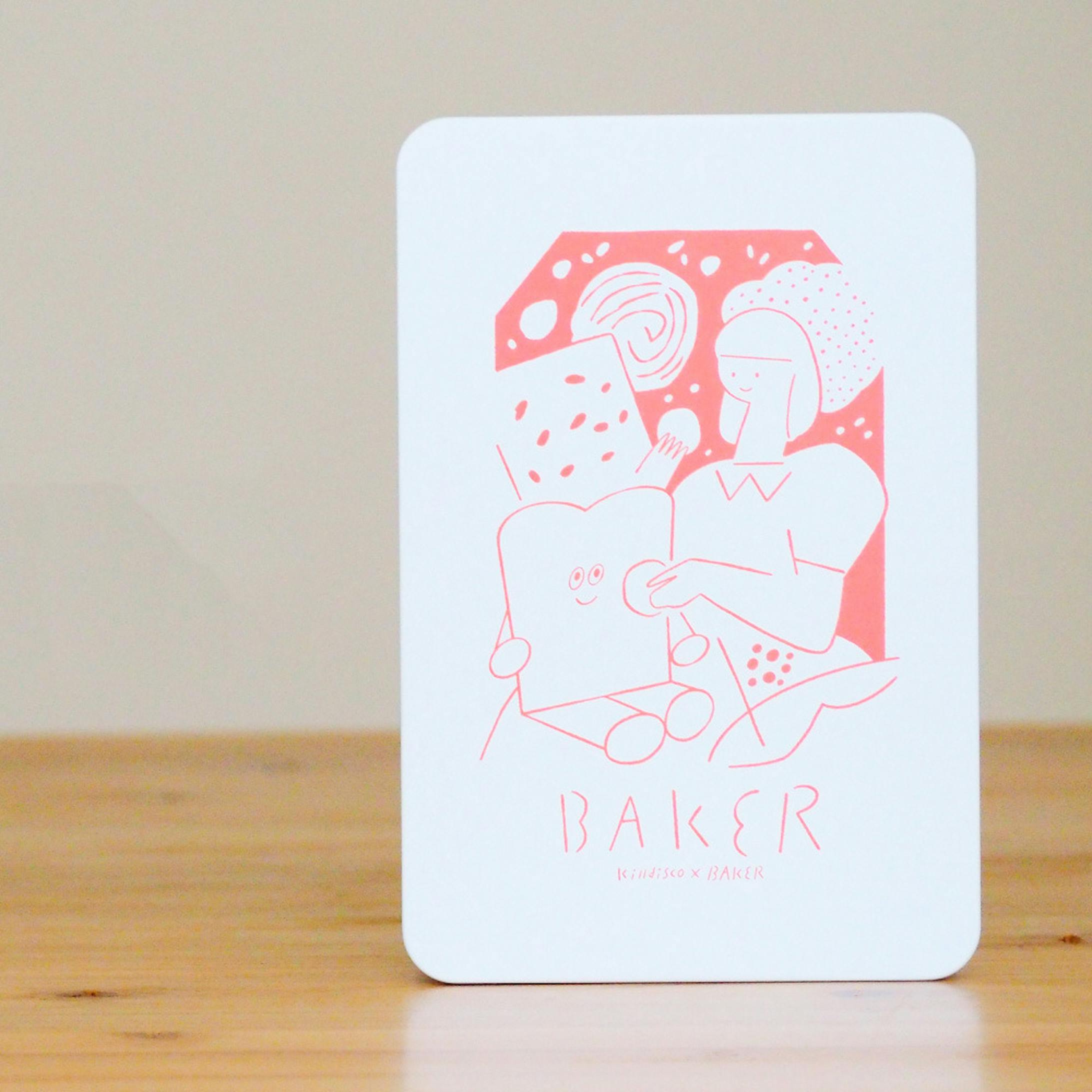 「BAKER」クッキー缶デザイン-3