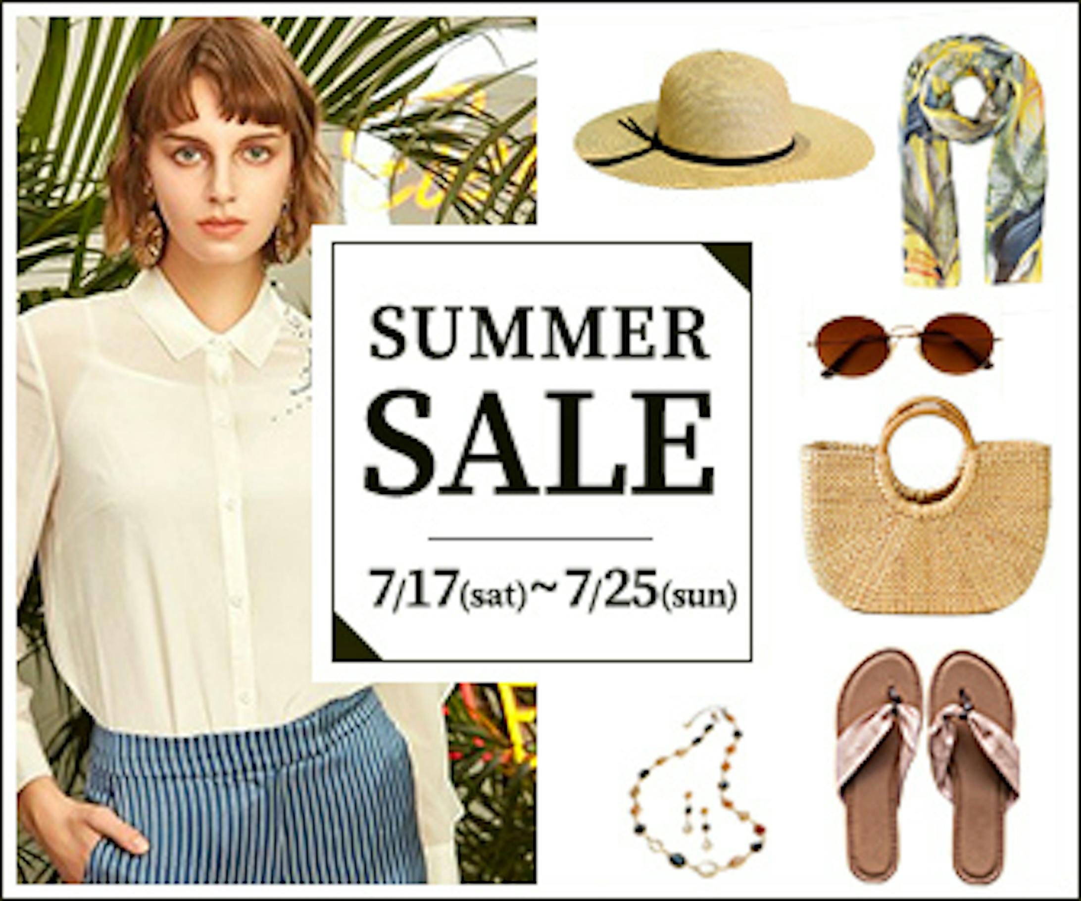 バナーデザイン 夏のセール特集 バナーデザイン 夏のセール特集