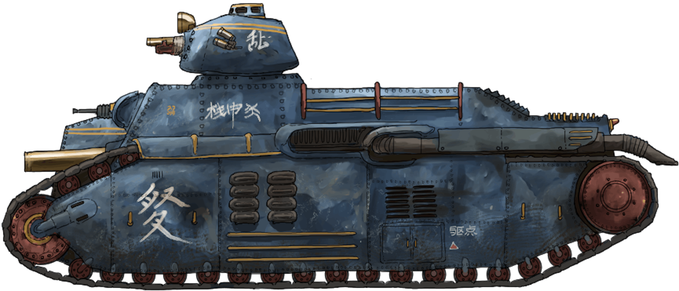 乗り物デザイン 戦車