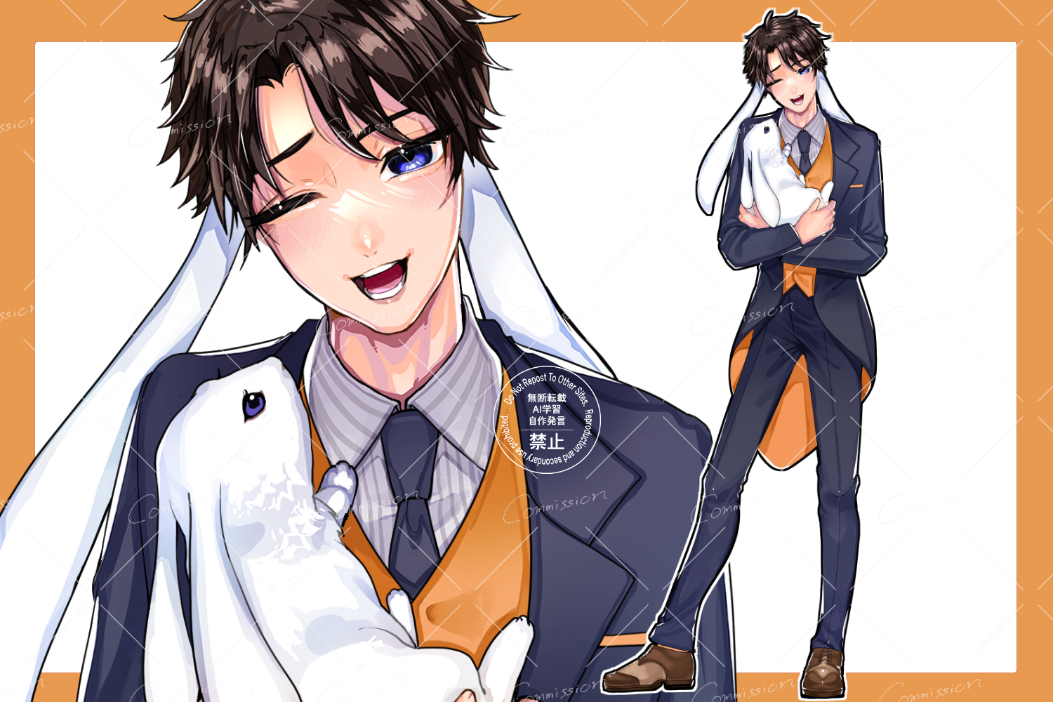 【commission】全身イラスト-1