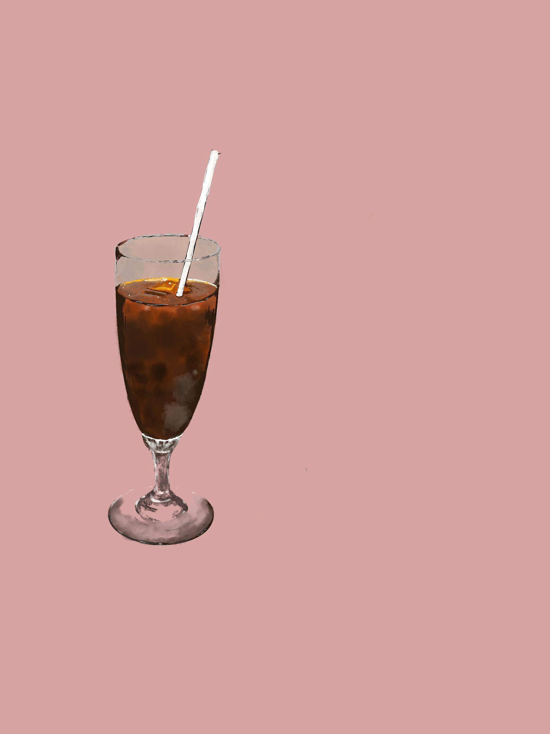 イラストサンプル アイスコーヒー イラストサンプル アイスコーヒー