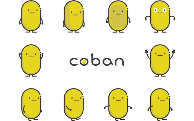 c0ban -- character design