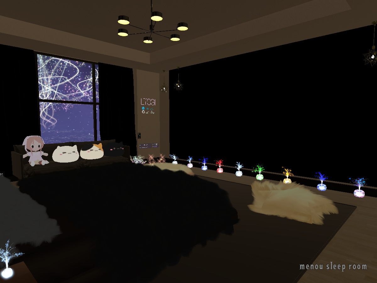 menou sleep room by 神無月瑪瑙（menou）