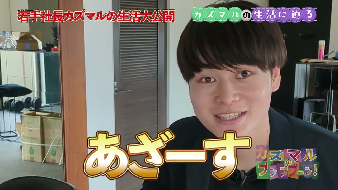 ポートフォリオ　テレビ番組キンキキッズのブンブブーン風