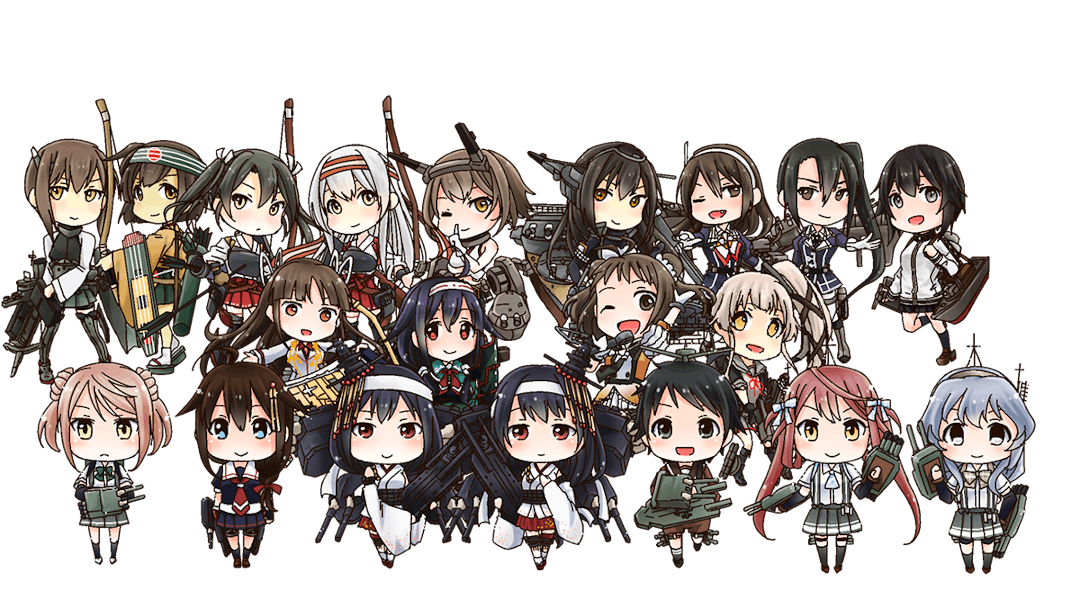艦これ 西村艦隊SD+17夏イベ助っ人全セット-1