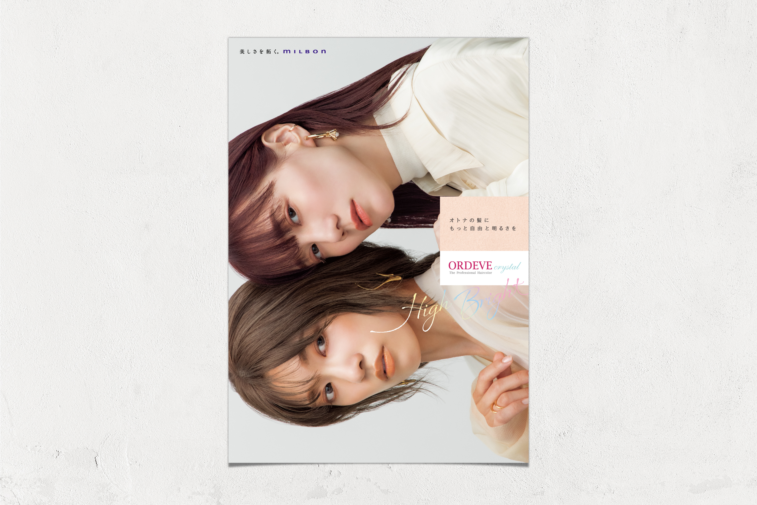 製品販促パンフレット／ORDEVE crystal High bright-1