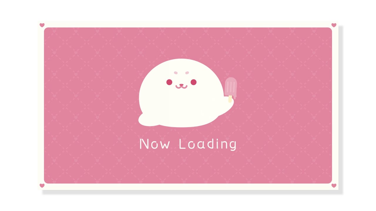 OPENING┊︎水豹よてに (あざらし) 待機画面
