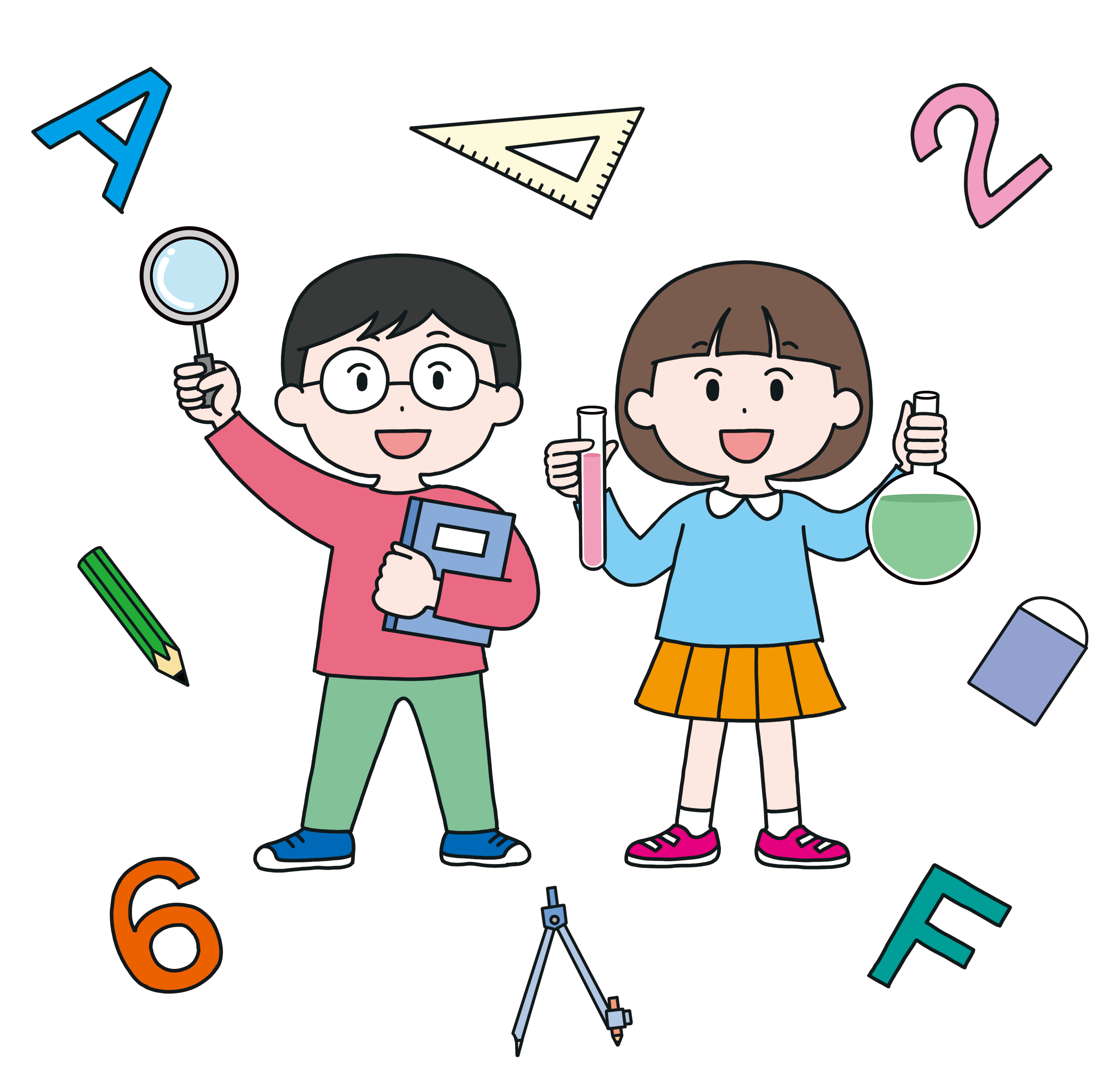 小学生のイラスト-1