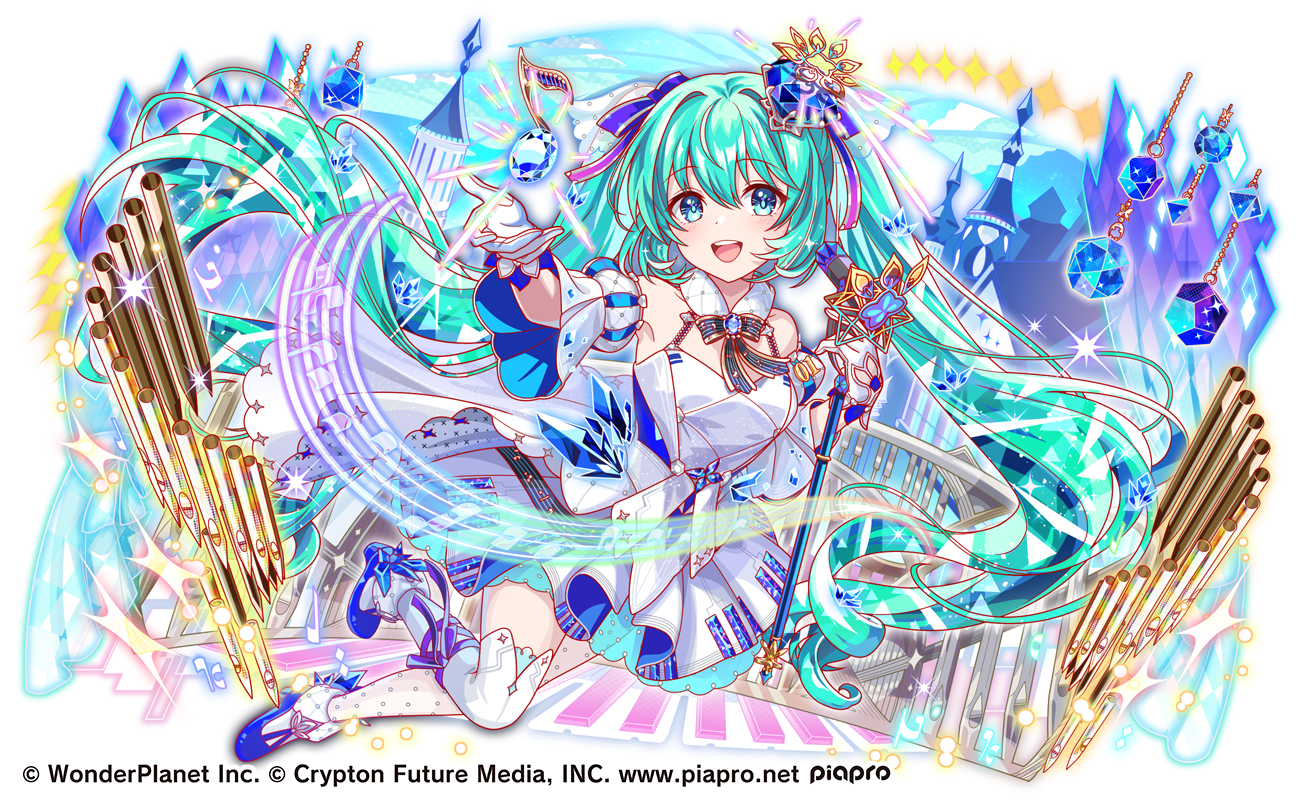 【クラッシュフィーバー】煌纏の音冠 初音ミク-1