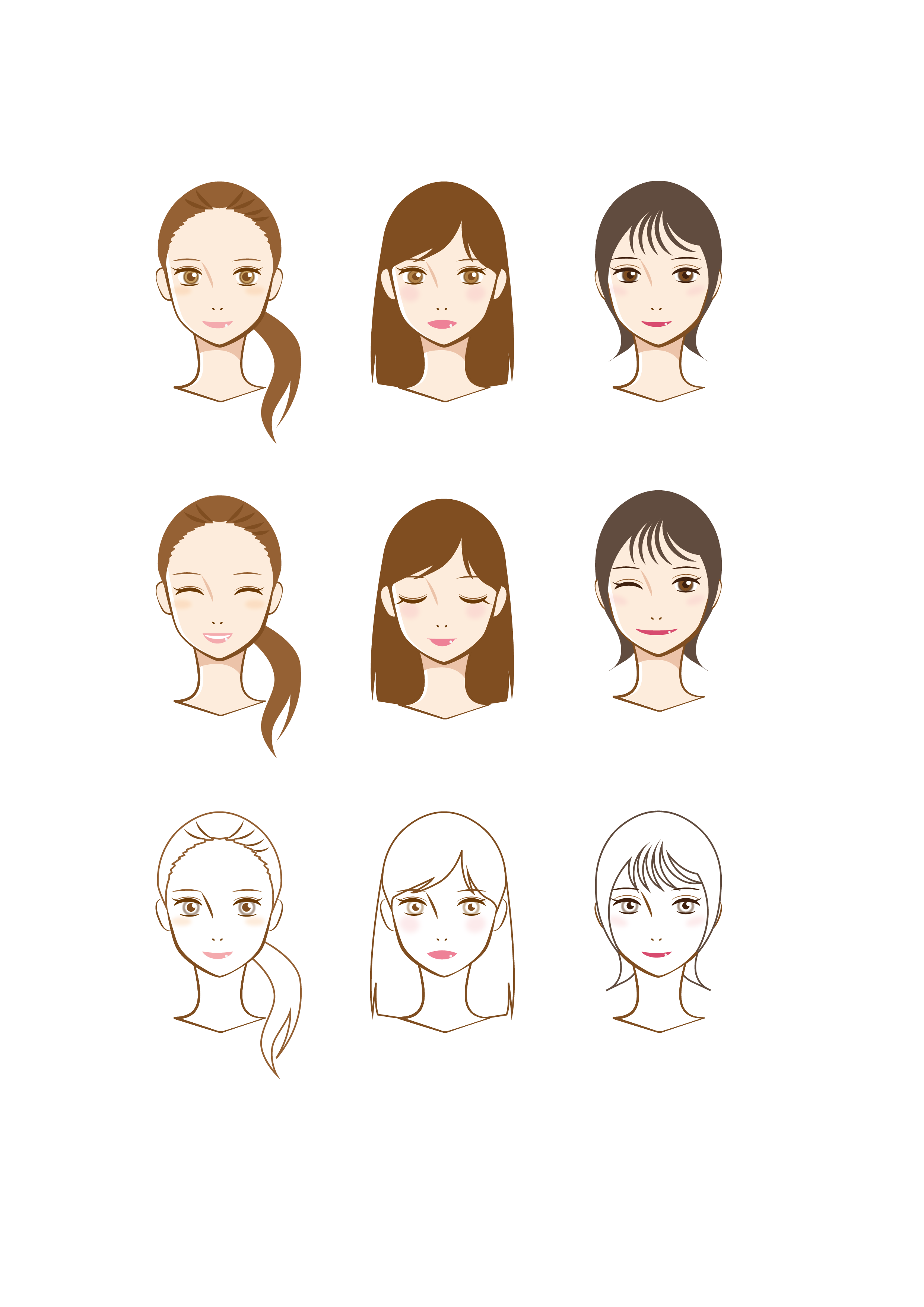 女性イラスト-1