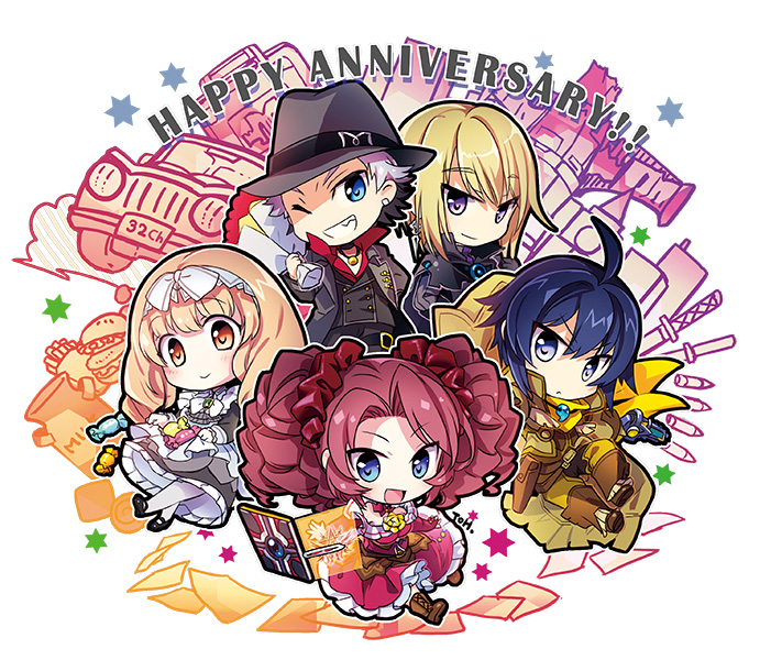 クリエイティブRPG「エクソダスオブゴダム」グッズ用イラスト-1