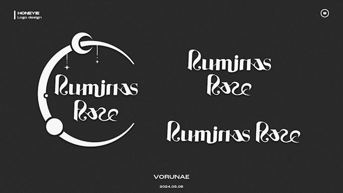 Ruminas Rave　ロゴデザイン