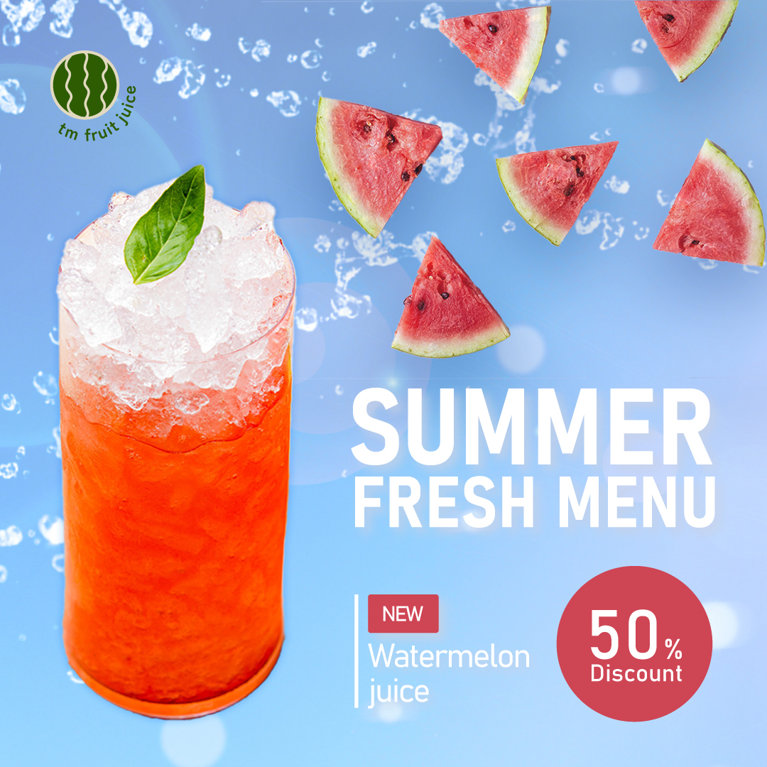 スイカジュースのバナー広告（架空案件）-1