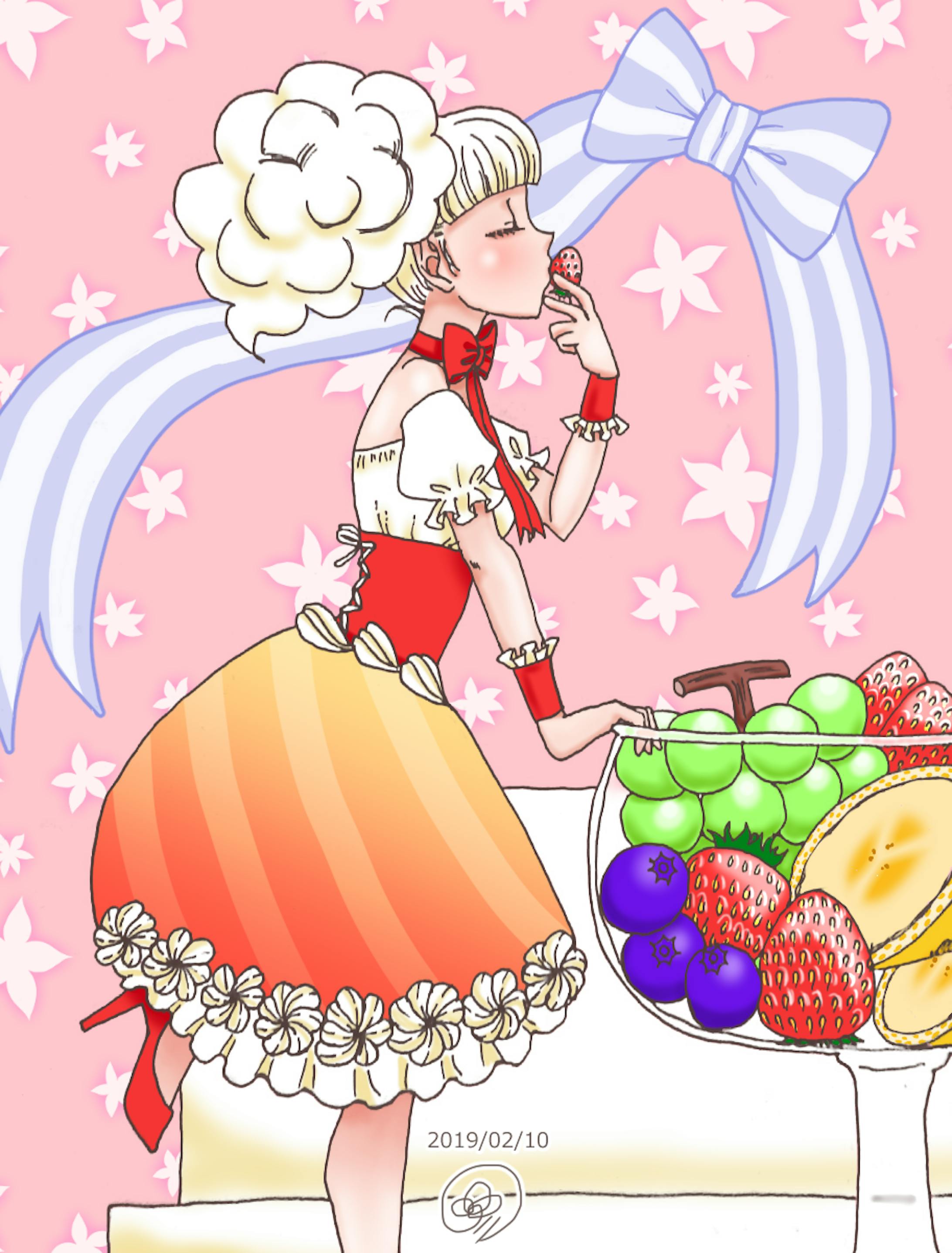 苺の生クリームショートケーキ-1