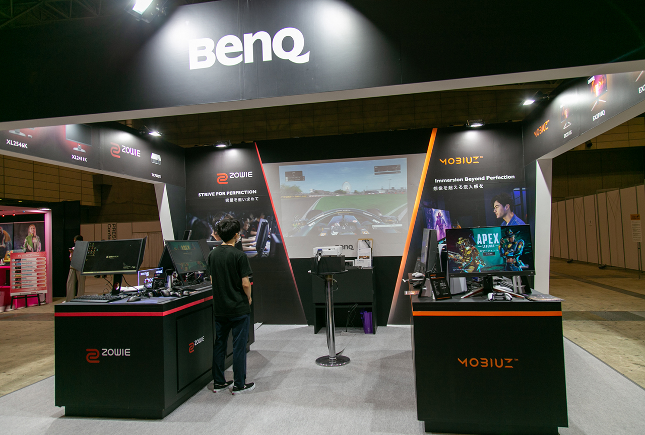 TGS2021出展の「BenQ」ブースをレポート | アニメイトタイムズ