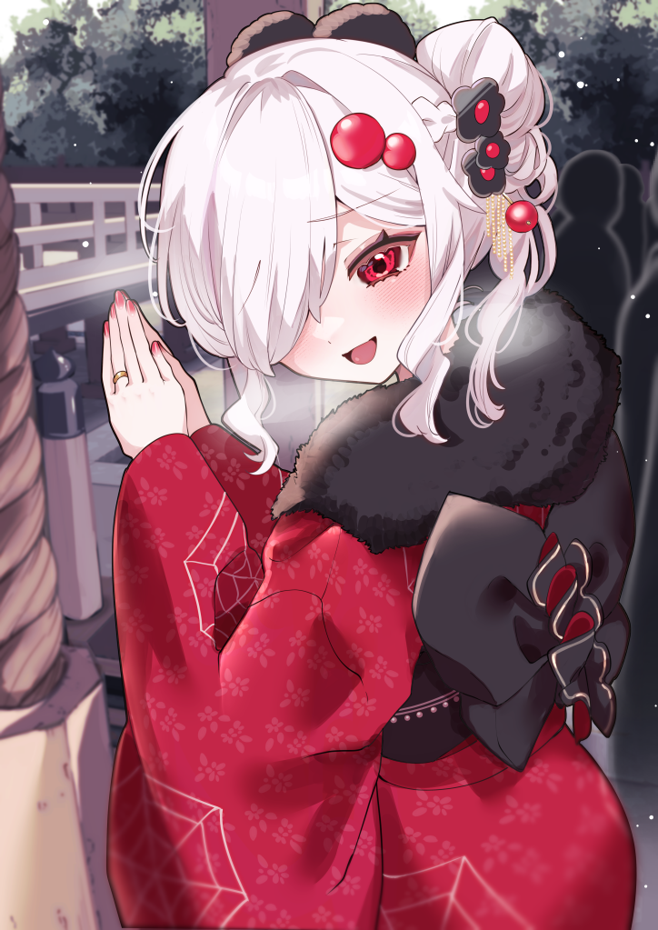 ご依頼　ささがにえんも様　一枚絵イラスト-1