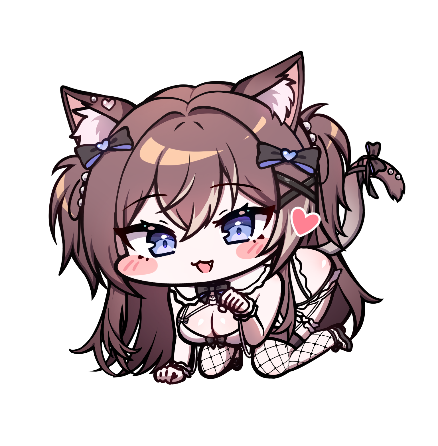 치지직 [깡바까]님 키링 일러스트-1