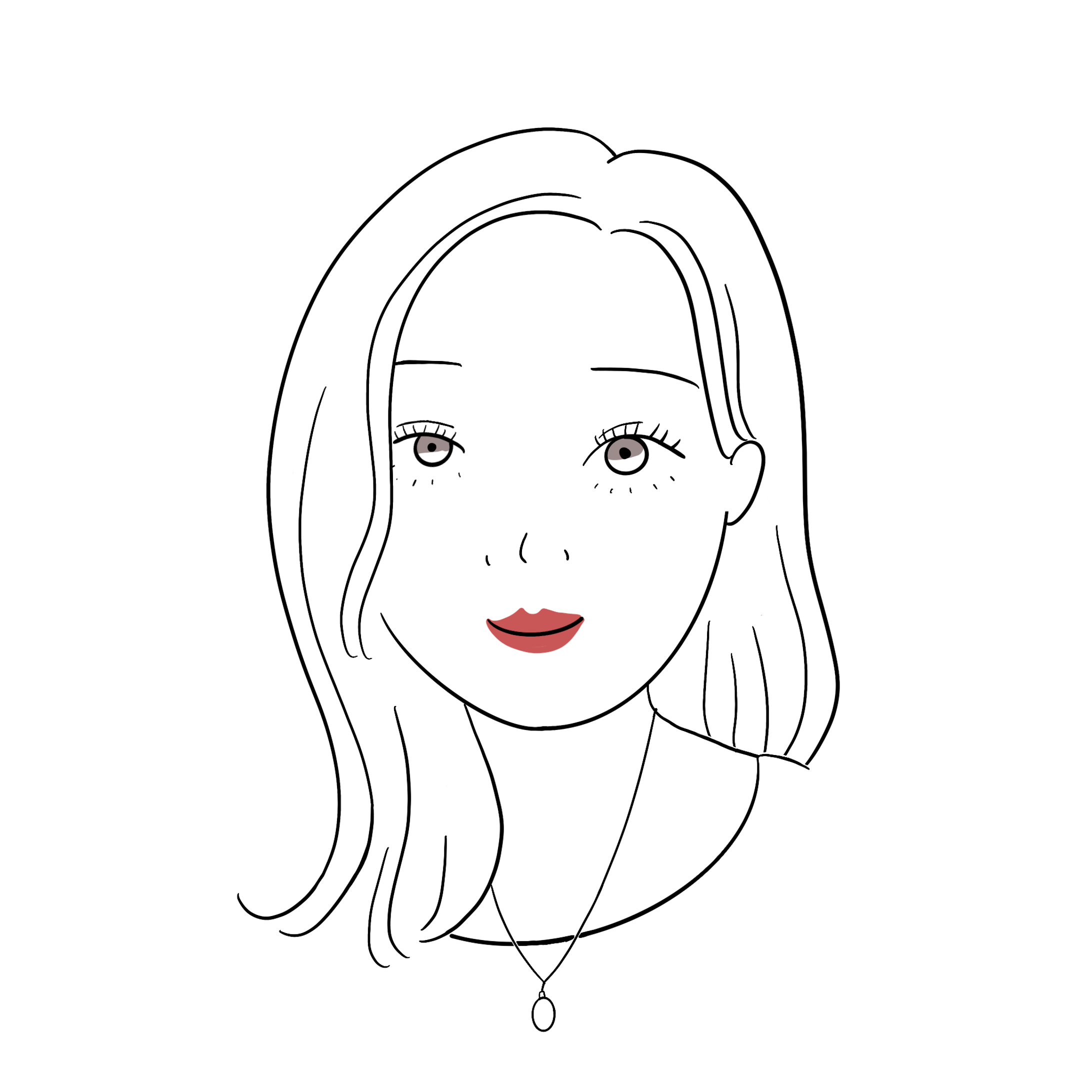 シンプル線画イラスト シンプル線画イラスト