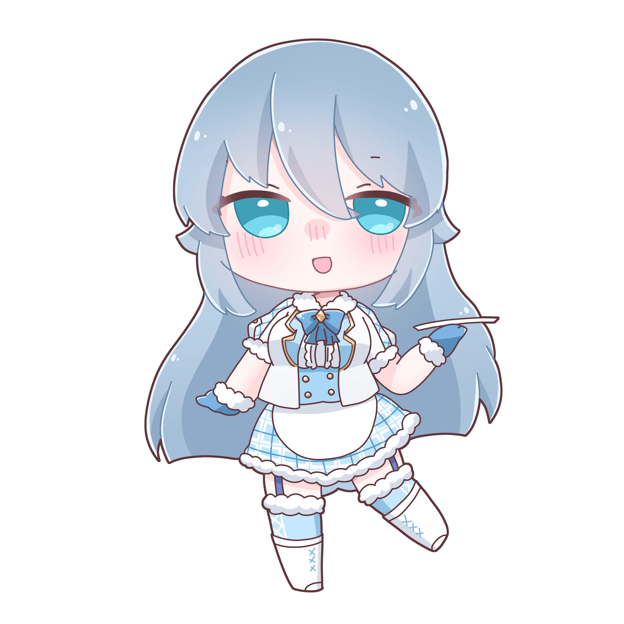 コラボカフェ風キャラクターデザイン