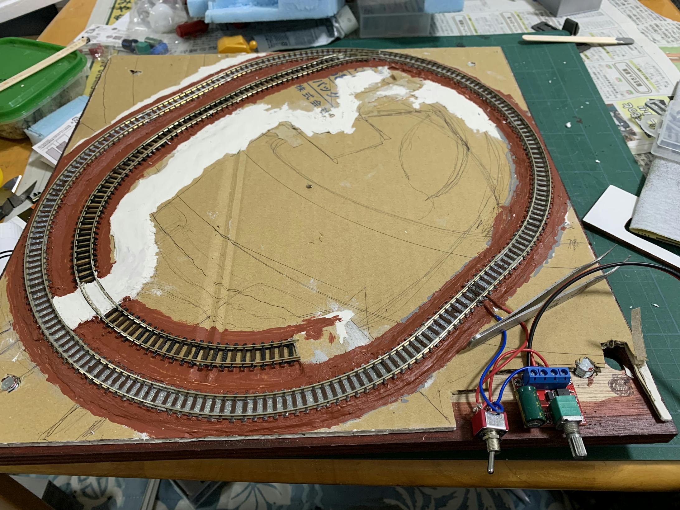 配線をモジュールに繋げます。 配線をモジュールに繋げます。