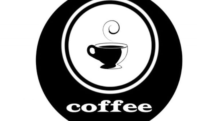 ロゴ制作　架空のカフェのロゴ