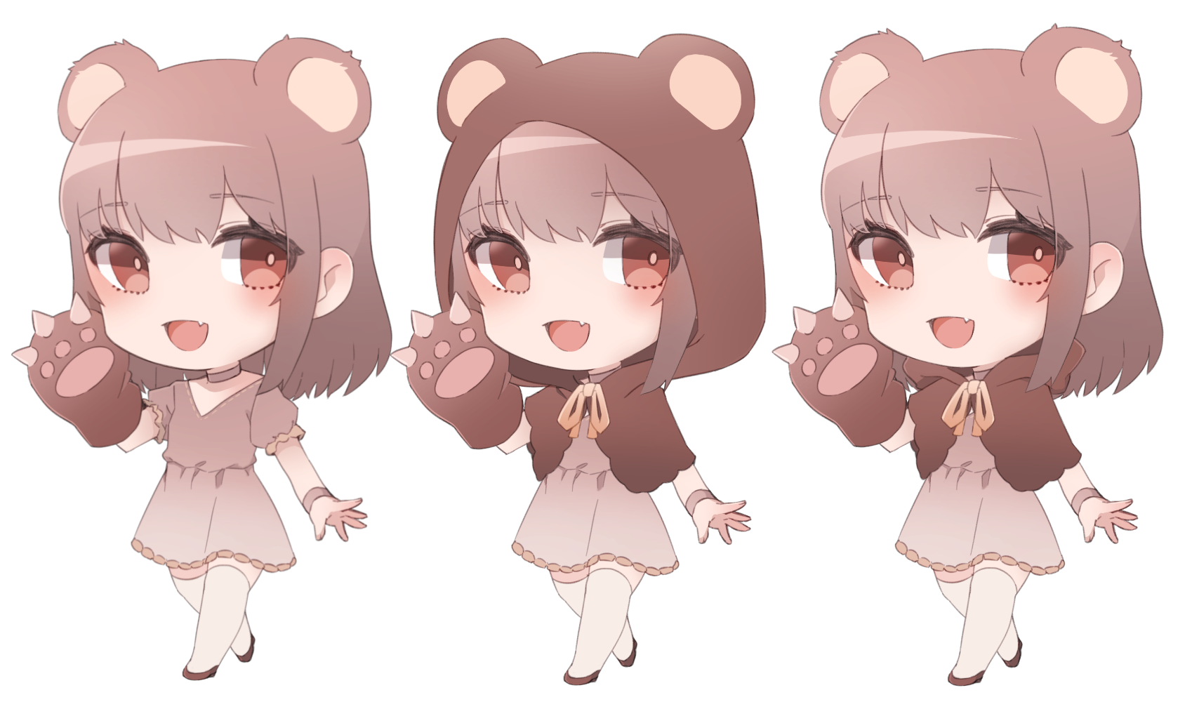 依頼　ミニキャラ　等身-1