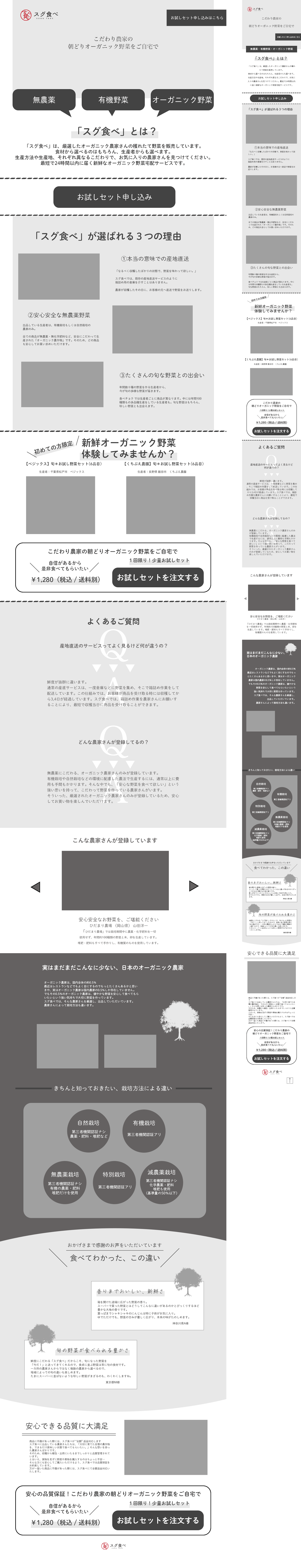 産直野菜LPのWF-1