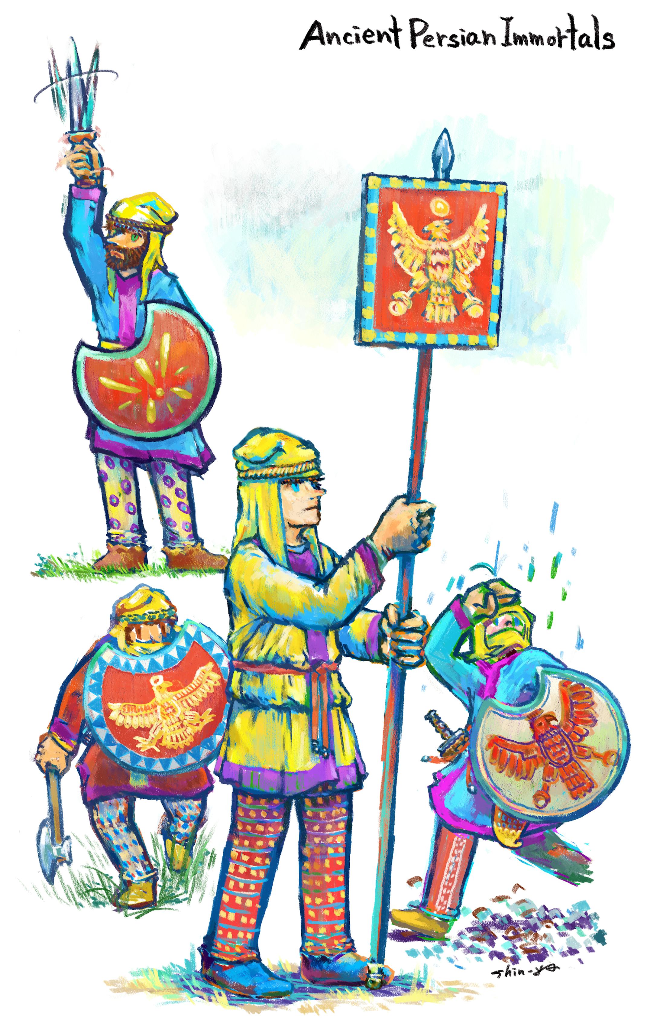 Ancient Persian Immortals 2(CG-1