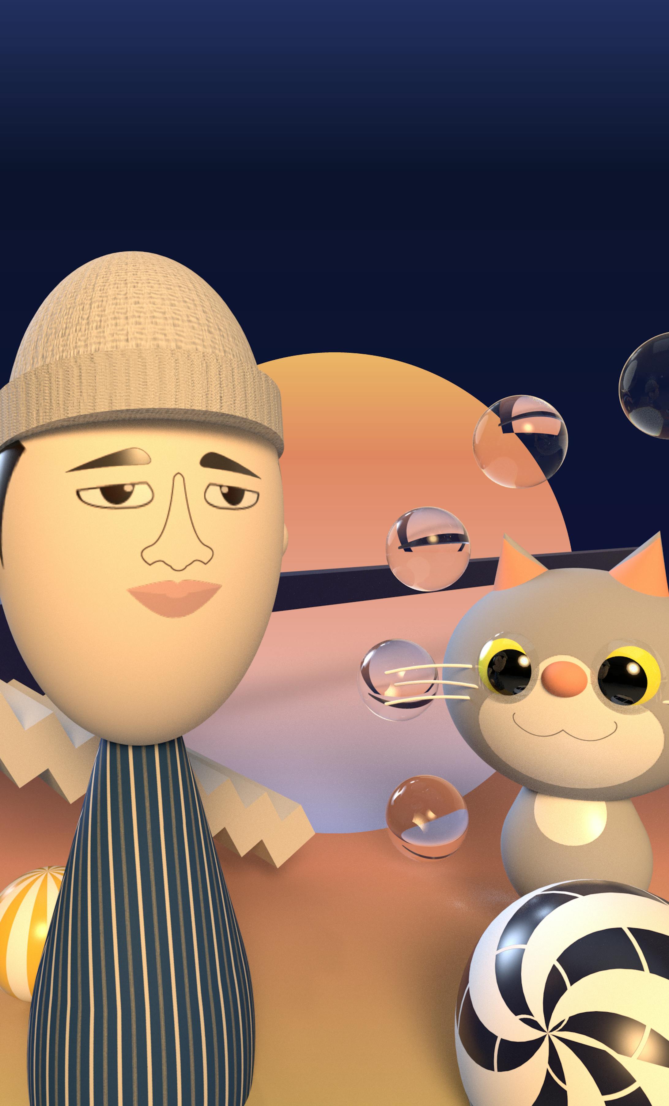 自分キャラクター -1