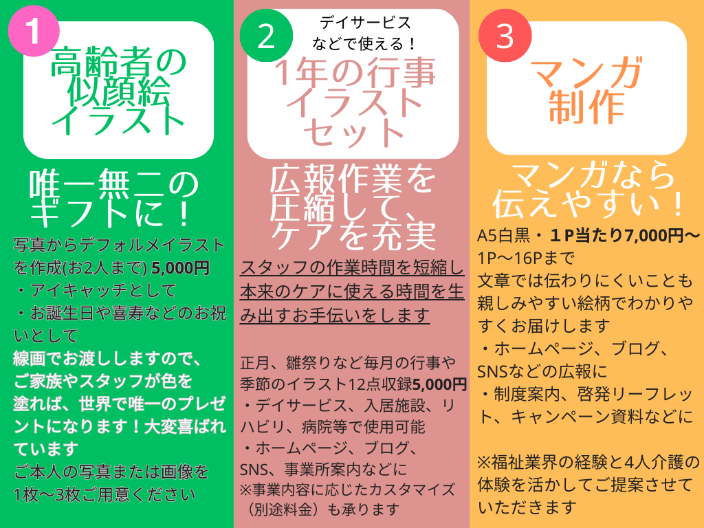 リクエストメニュー【イラストマンガご依頼】-1