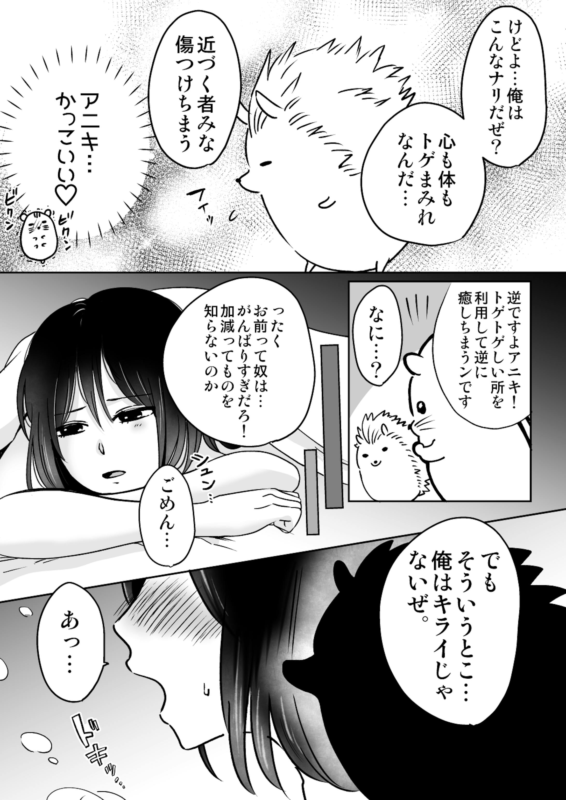 ハリネズミも癒したい ハリネズミも癒したい