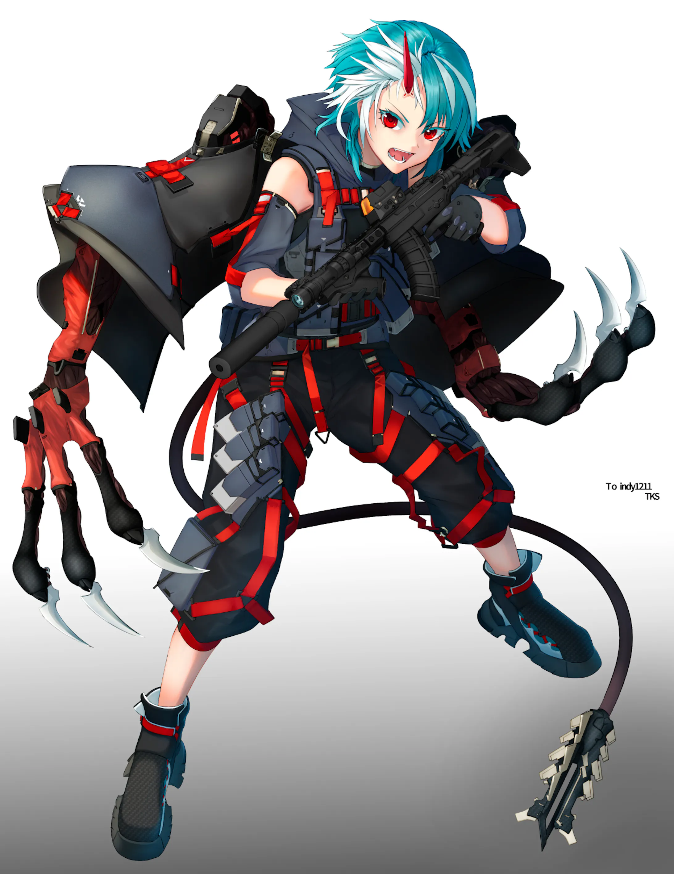 Skeb 依頼品 キャラクターデザイン