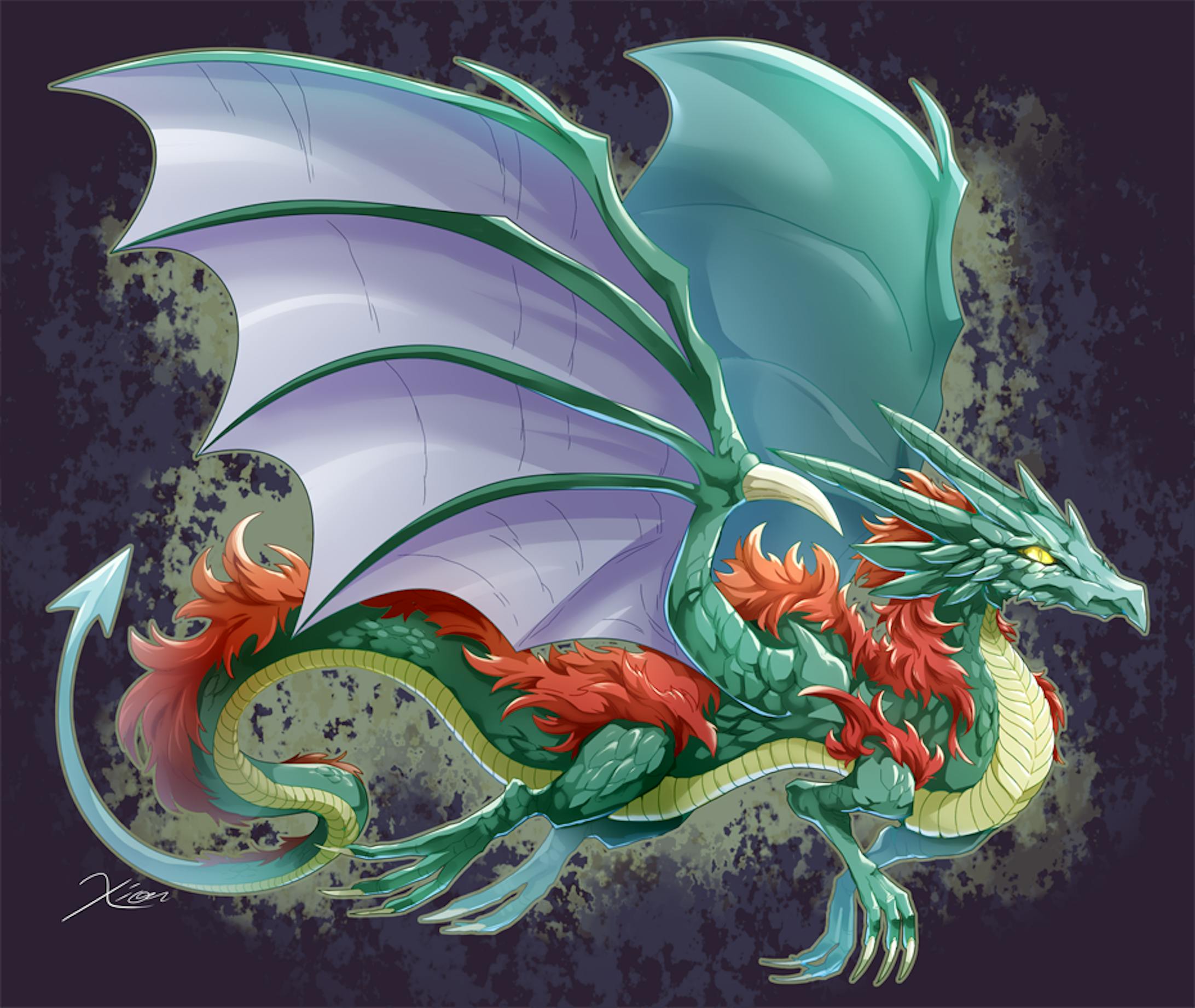創作 ドラゴンイラスト 創作 ドラゴンイラスト
