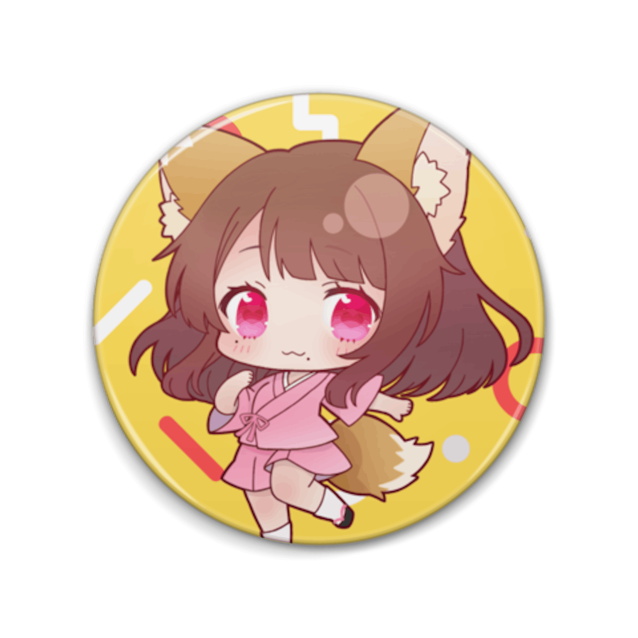 お狐様ゆいのグッズイラスト お狐様ゆいのグッズイラスト